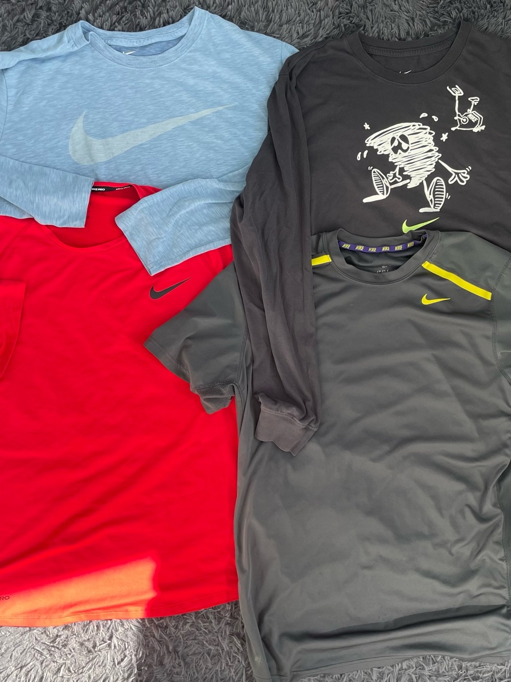 Men Size XL Nike Dri-Fit Workout T-Shirt Bundle